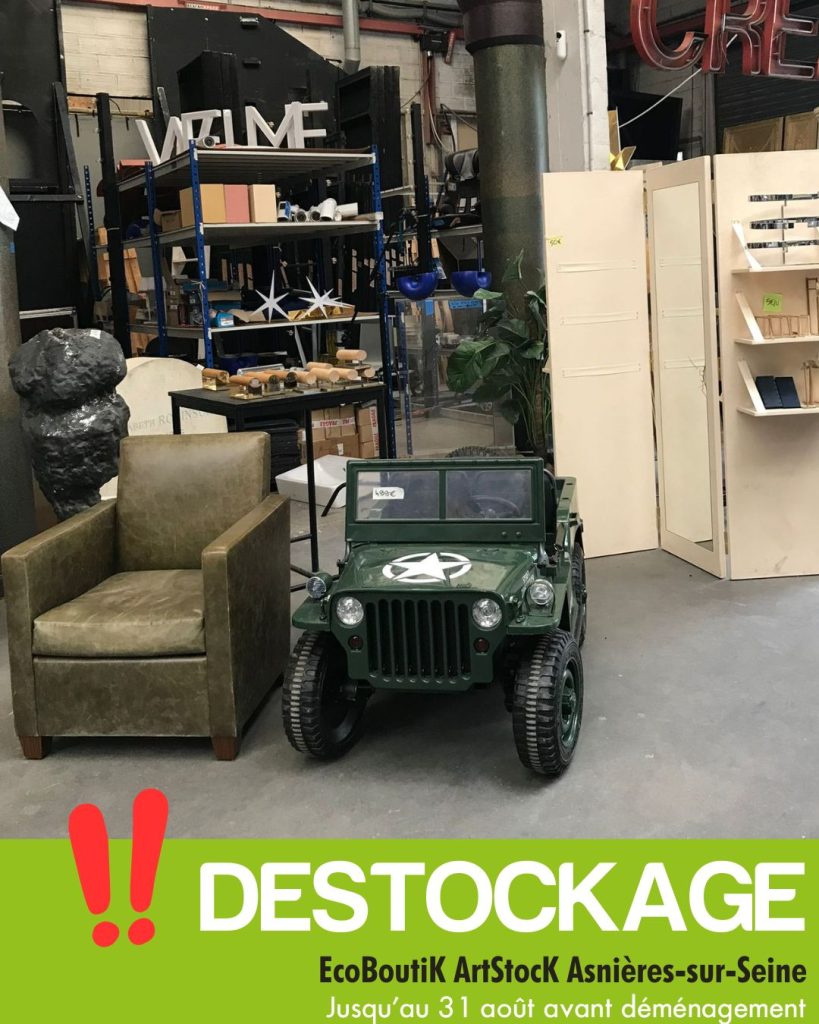 Destockage EcoBoutiK ArtStock Asnières-sur-Seine